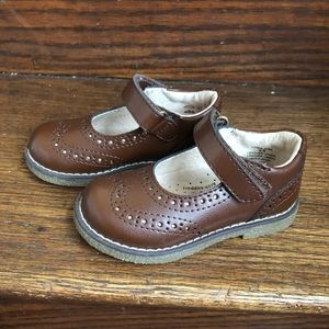 Footmates Lydia brown Mary Janes